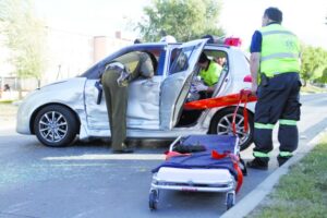 Argentina  protagonizó violento accidente de tránsito que terminó en volcamiento
