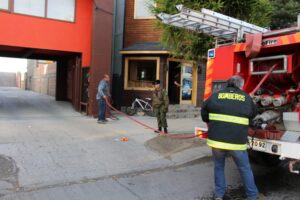 Hotel Aqua Terra sufre principio de incendio en uno de sus dormitorios