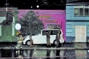 Conductor ebrio provocó colisión  y fuga de gas