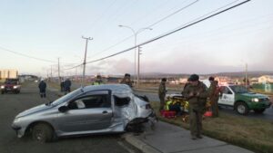 Joven grave tras violento accidente