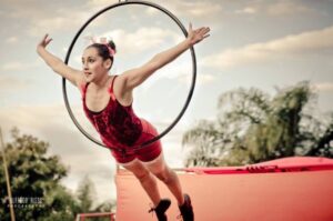 Karen González, haciendo del circo  un estilo de vida