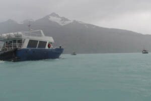 Se logró despeje de témpanos en apoyo a lancha en Glaciar O´Higgins