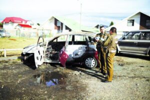 Ataques pirómanos mantienen en alerta a Punta Arenas
