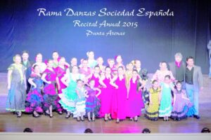 Rama de bailes de la Sociedad Española inicia sus actividades 2016