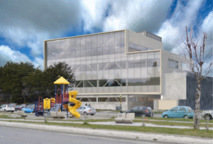 Con demolición de instalaciones administrativas partirá construcción de amplio edificio de la Clínica Magallanes