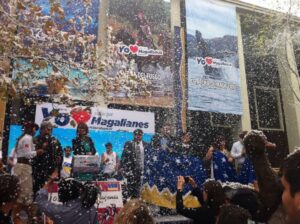 Magallanes hizo “nevar” en Santiago gracias a promoción turística de Sernatur
