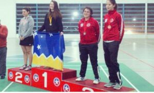 Loreto Pontigo Oberreuter:  única magallánica integrando la Selección Chilena de Bádminton