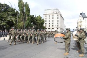 Retoman desfiles dominicales en Plaza de Armas, Benjamín Muñoz Gamero