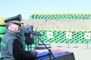 Gendarmería destacó nuevo espacio para práctica de tiro