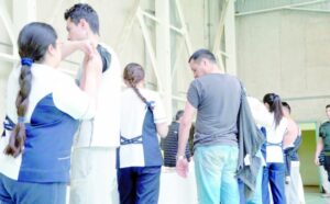 Vacunaron contra la influenza a los internos de la población penal de Punta Arenas