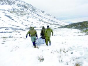 Carabineros y FACh concluyeron rescate de restos de deportista mexicano