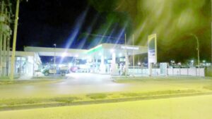 Cámaras de vigilancia habrían captado a asaltante de estación de servicio