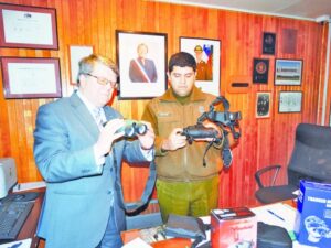 Entregan modernos equipos de visión nocturna a Carabineros