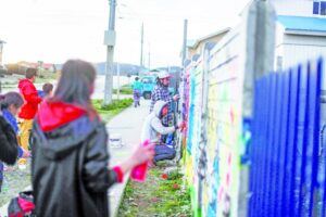 Jóvenes arreglan su sector para no  ser sindicados como delincuentes