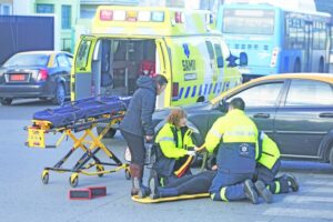 Conductor ebrio atropelló a madre e hija en pleno centro de la ciudad