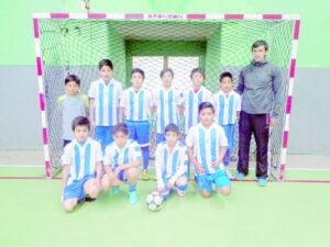 Niños son protagonistas de encuentro  de futsal organizado por la EF Atenas