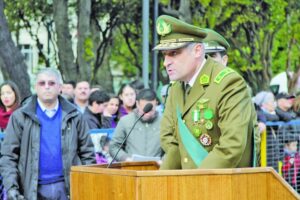 Carabineros reiteró compromiso con la  seguridad en solemne acto de aniversario