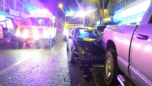 Conductor ebrio provocó accidente  de tránsito y dejó dos lesionadas