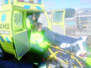Hombre en situación de calle  fue atacado con cuchillo en pleno centro