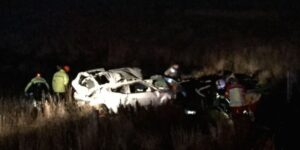 Dos mujeres pierden la vida en violento accidente de tránsito ocurrido en la Ruta 9 Sur