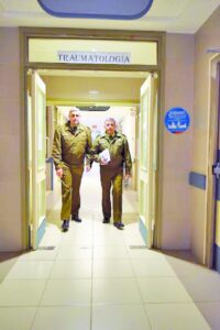 General de Carabineros visitó a pescador atropellado por retén móvil