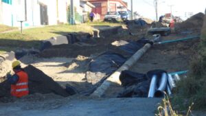 Luchan contra el tiempo para terminar obras antes de que empiece invierno magallánico