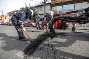 El tan necesario bacheo ve la luz