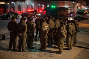 Efectivos de la SIP de Carabineros lograron la detención de un sujeto que estaría vinculado a los atentados incendiarios