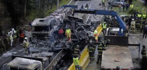 Entregan identidades de las 6 víctimas fatales del accidente en ruta Las Palmas