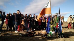 Con ceremonia tradicional se instaló la primera piedra de Conjunto Habitacional para Pueblos Originarios