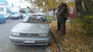 Encuentran auto robado durante el fin de semana