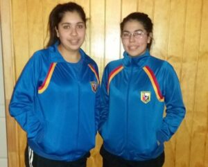 Constanza y Krisna Caro Bahamonde, dos hermanas que han crecido jugando futsal