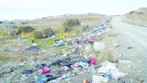 Sector cercano al cerro Mirador es usado como un enorme basural