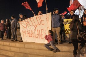Puntarenenses se reunieron en Monumento a la Goleta Ancud en apoyo a demanda de Chiloé