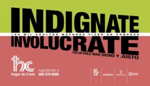 Campaña Socios 2016 del Hogar de Cristo: “Enójate, Involúcrate”