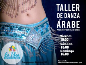 Talleres de danza árabe  y capoeira