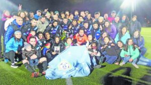 Río de la Mano gritó: “¡Dale campeón!  ¡dale campeóóóón!”, en el Barrio Sur