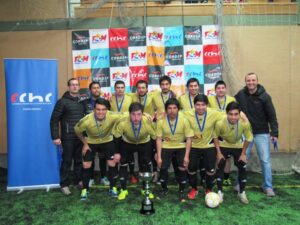 El equipo de Salfa se tituló hoy campeón del torneo Fútbol Maestro de la Cámara de la Construcción