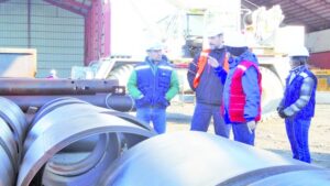 60% de avance en obras de ampliación del Muelle Prat