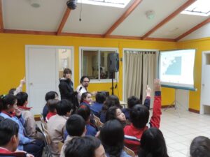 Exitoso Contacto entre Colegio Francés y NASA patrocinado por Fundación CEQUA