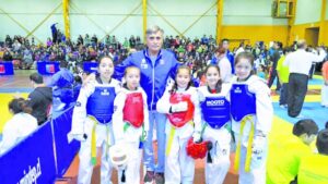 Cientos de niños participaron en encuentro de Judo y Taekwondo