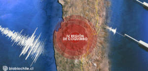 Sismo de mediana magnitud se percibe en regiones de Coquimbo, Valparaíso y Metropolitana