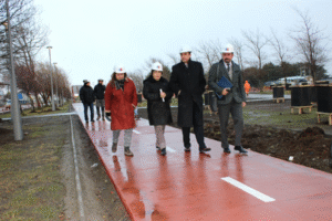 Punta Arenas registra importante avance en construcción de ciclovías de alto estándar