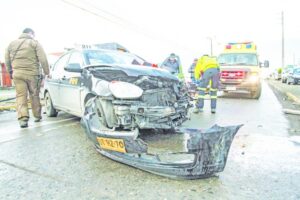 Dos conductoras lesionadas tras violenta colisión