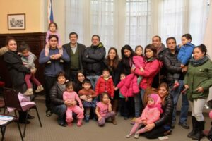 Jardín infantil “Josefina Braun Menéndez” visitó la alcaldía con mensaje ambientalista