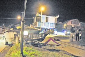 Dos lesionados deja fuerte colisión