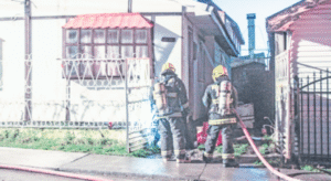 Chocó medidor de gas, causó daños en vivienda y se dio a la fuga
