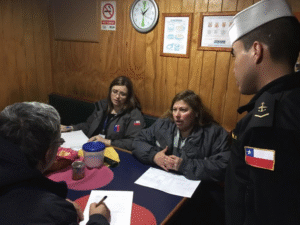 Realizan visita inspectiva a embarcaciones de la ciudad de Porvenir