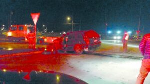 Involucran a carabinero en choque que terminó con conductor dándose a la fuga