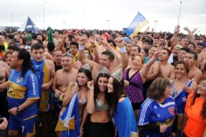 Municipalidad de Punta Arenas invita a la comunidad a la fiesta del chapuzón del Estrecho de Magallanes